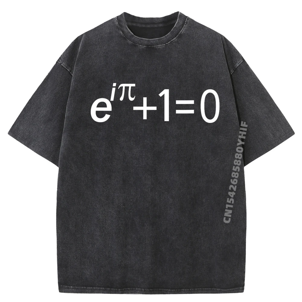 

Женская футболка с принтом Euler S Identity, мужская футболка, последние футболки с рисунком, женские потертые футболки в стиле ретро