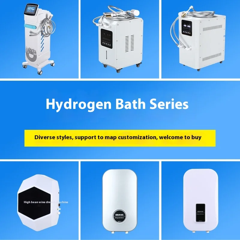 Intelligent Electric Hydrogen/Oxygen Shower Machine Customized Hydrogen-Rich Water Filter System Kitchen Reverse