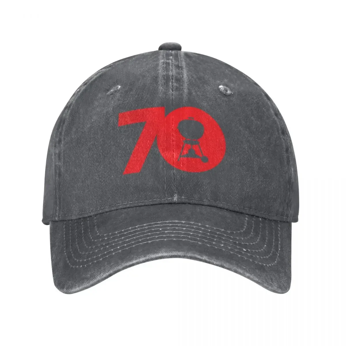 Weber 70th Anniversary logo Baseball Cap Hood Luxury Brand Big Size Hat Man Women's