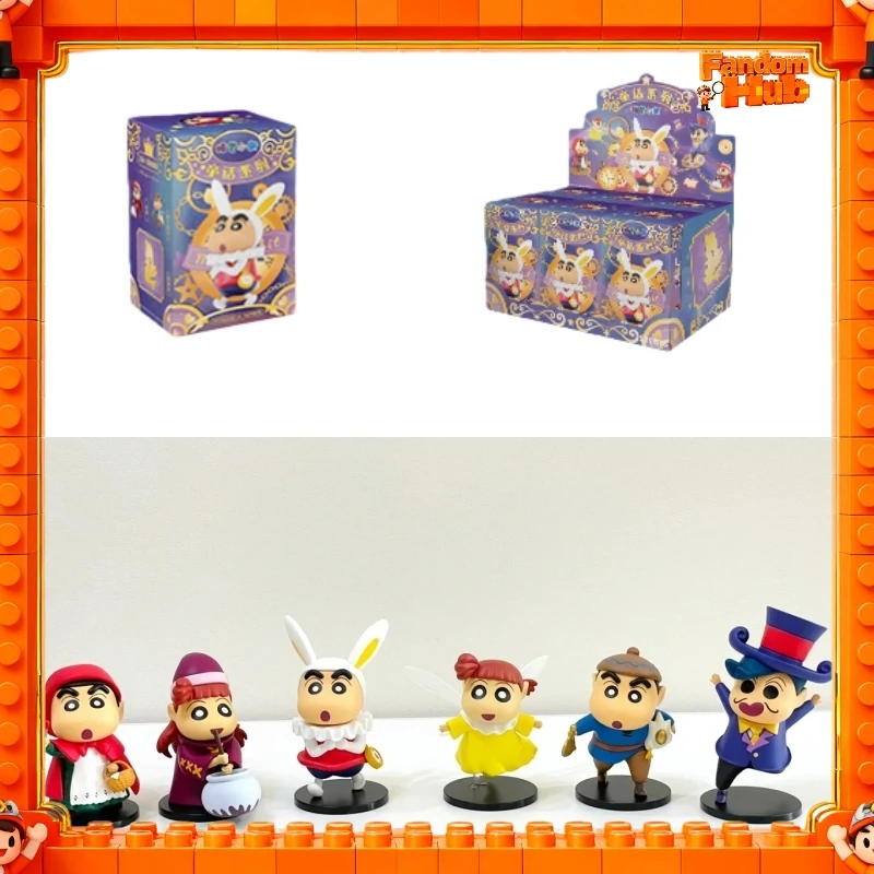 

52 игрушки карандаш Шин-Чан сказочная серия слепая коробка фигурка модная игрушка декоративная фигурка модель игрушка Рождественский подарок