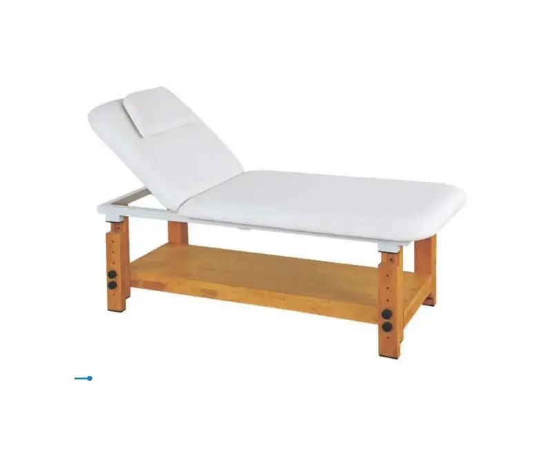 Three section adjustable spa stationary massage table