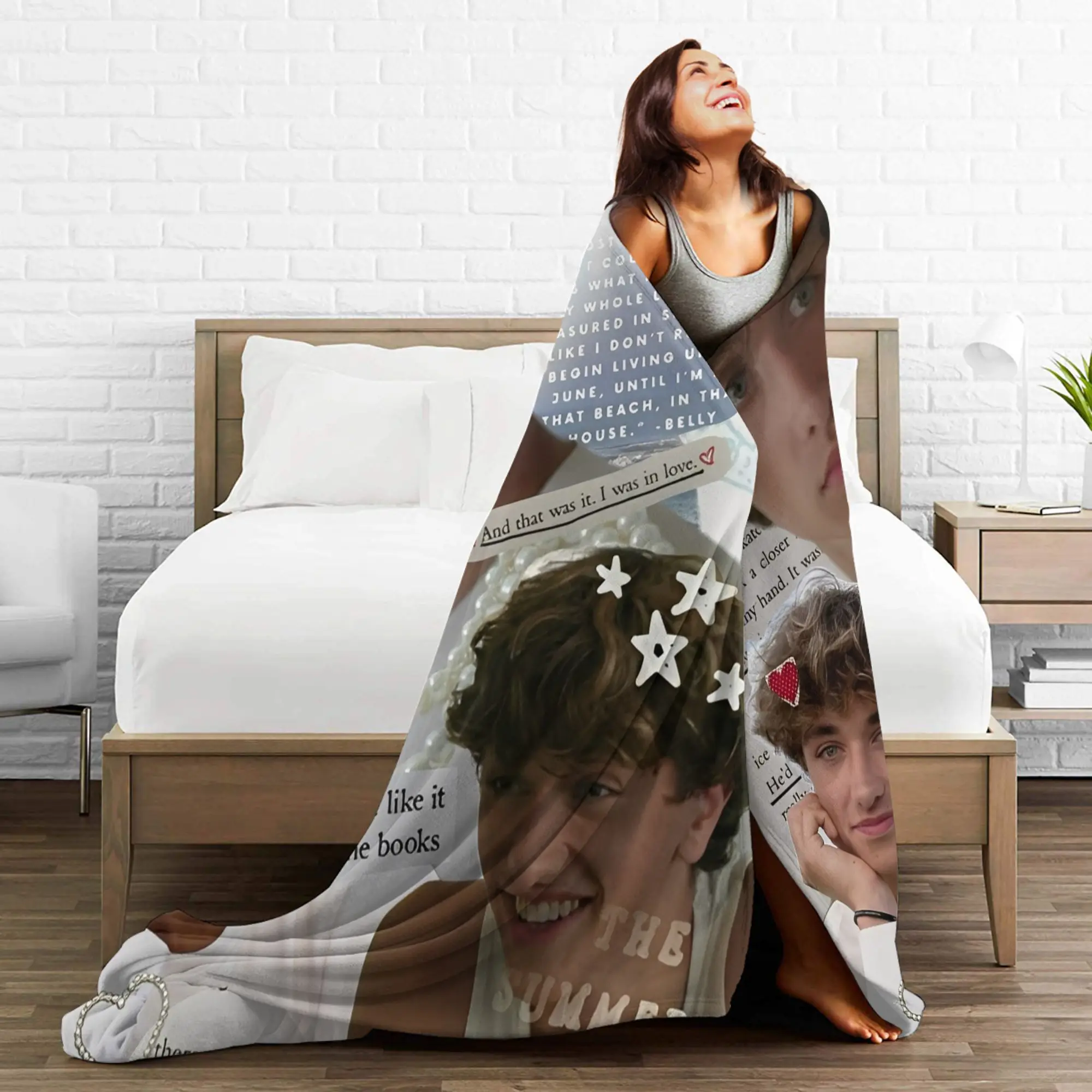 الصيف تحولت إلى جميلة المرجان الصوف أفخم رمي البطانيات برنامج تلفزيوني بطانية لغرفة النوم غرفة نوم سوبر الدافئة المفرش ،