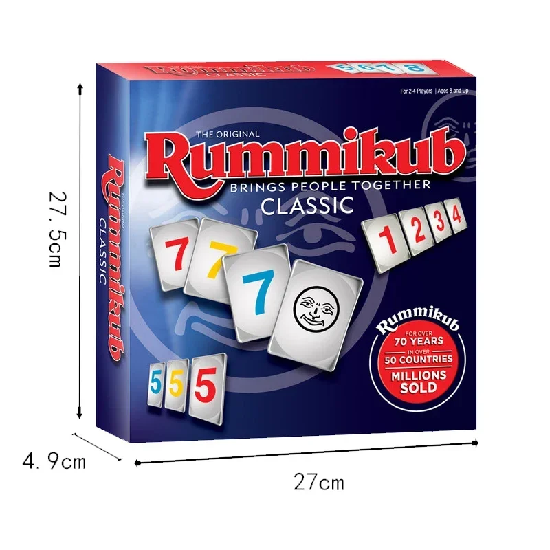 Experience Endless Fun with Rummikub Board Games | Rami Tile Game for Families and Friends