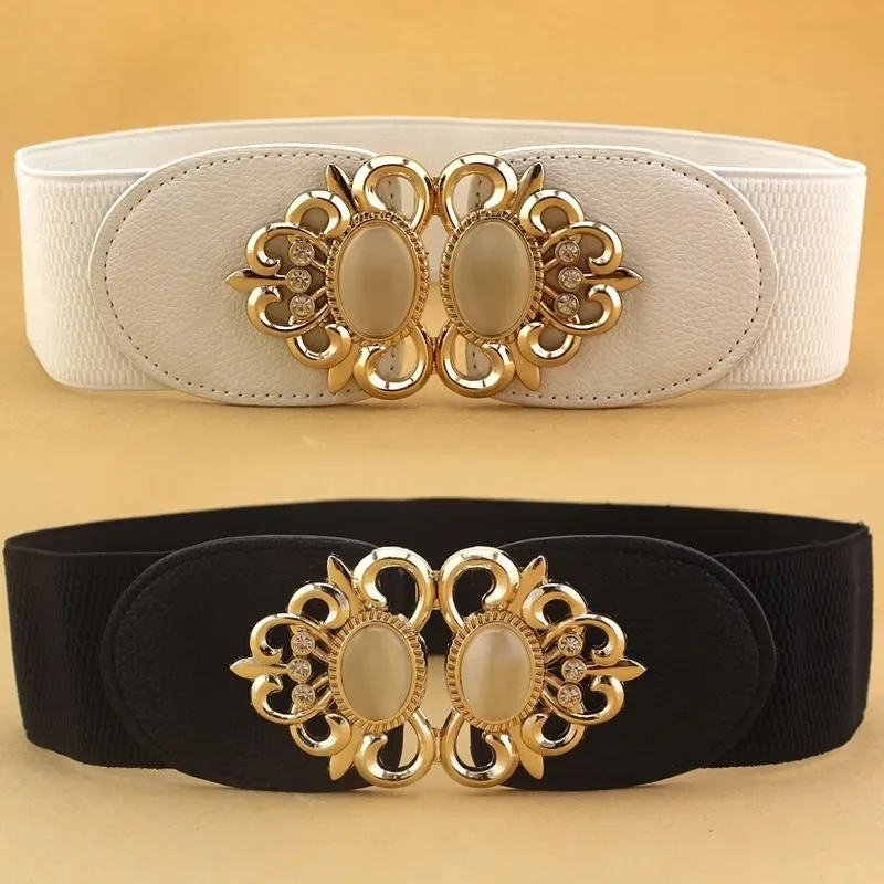 الشركات المصنعة بالجملة أزياء السيدات مرونة حزام عريض أسفل سترة عارضة حزام مطاط سترة حزام الزخرفية على شكل حرف K