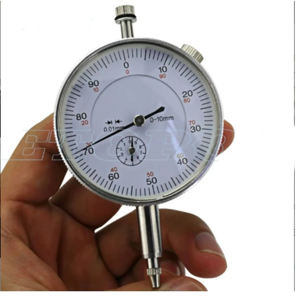 HUAZHICHUN ( 0-10mm) Dial indicator head inner diameter lever dial indicator high precision shockproof indicator