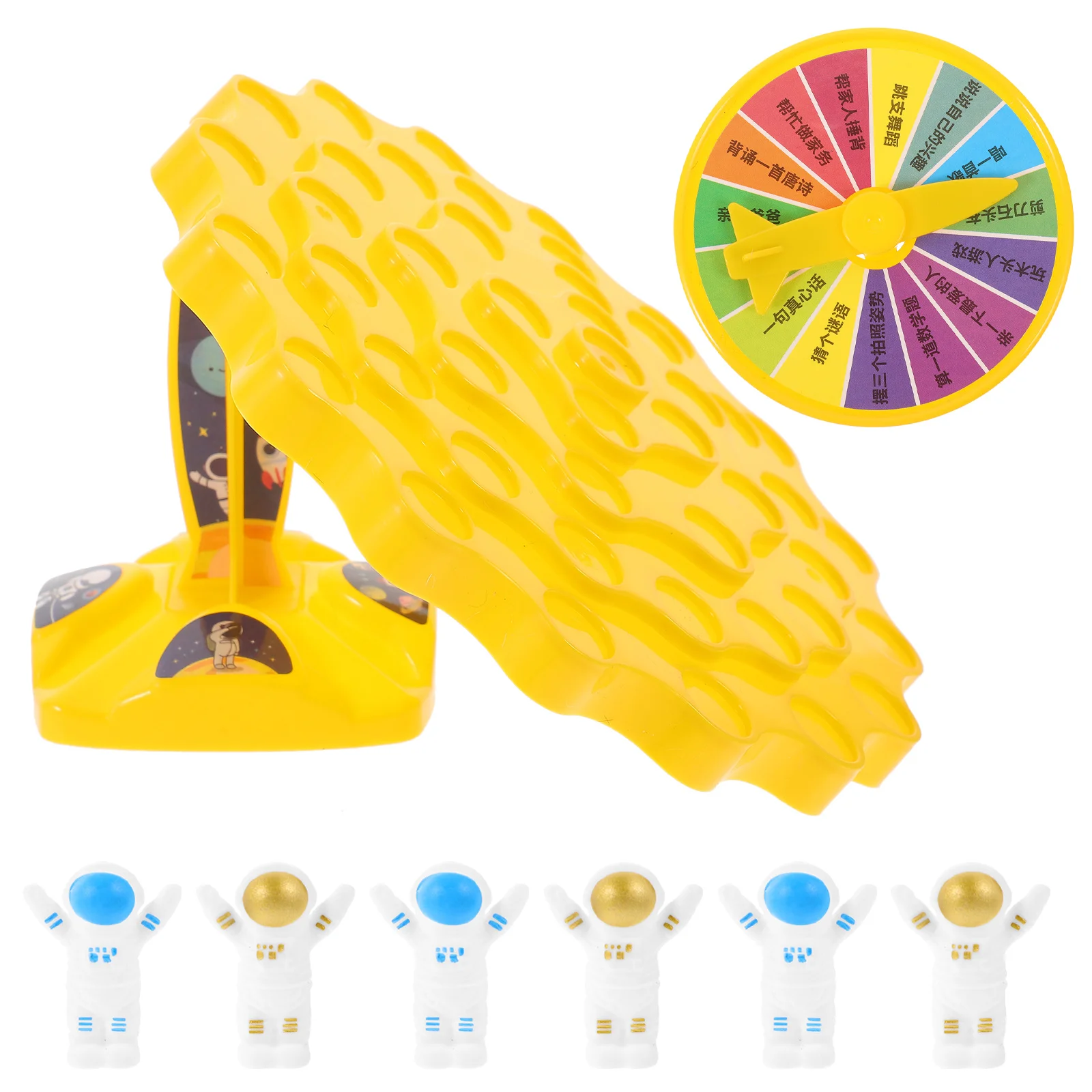 1 Set Spaceman Astronaut Balancing Stacking Spiel Kinder Bausteine Pädagogisches Kleinkind Spielzeug Familie Interaktive Aktivität