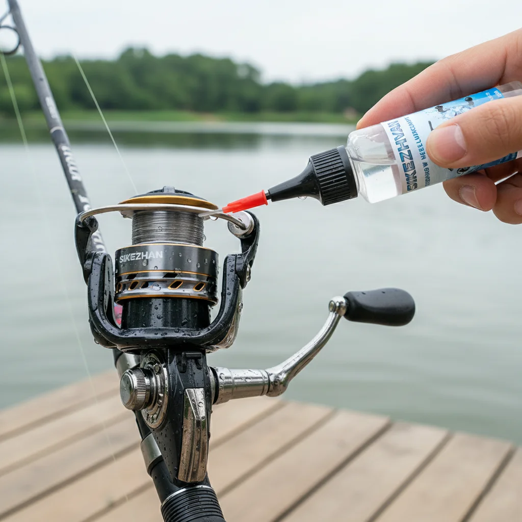 زيت بكرة الصيد الاحترافي - زيوت التشحيم المضادة للصدأ للصيانة والأداء السلس في المياه المالحة والمياه العذبة