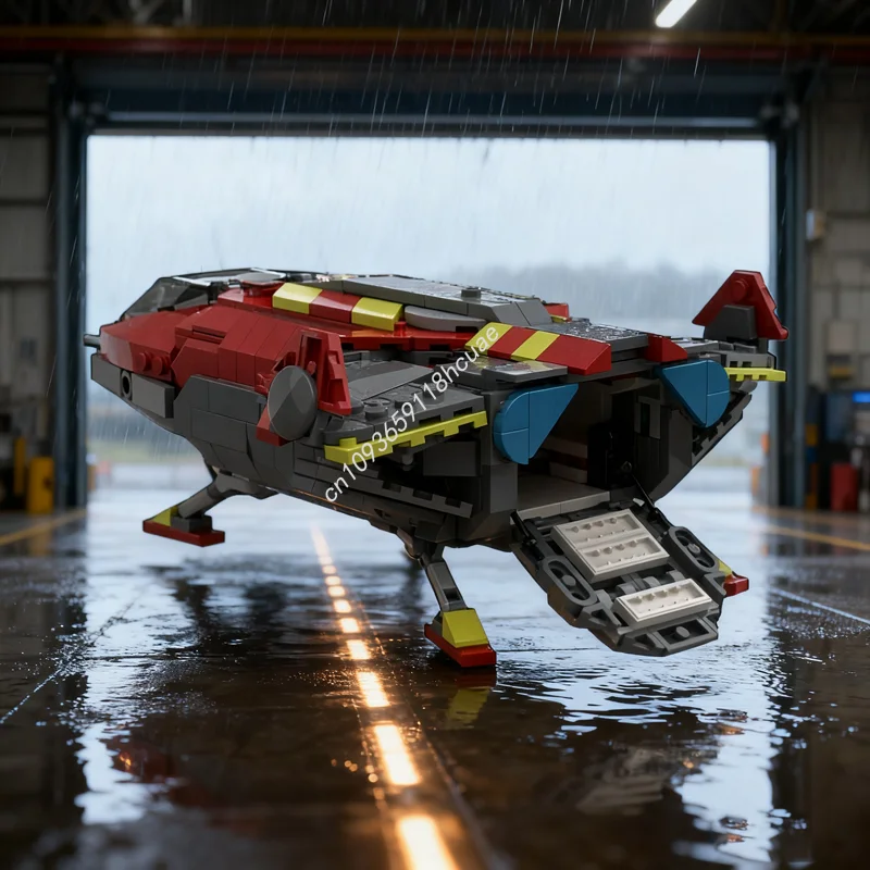 

688 шт. MOC Nakoval StarFish R поисково-спасательная модель строительные блоки строительные игрушки DIY творческая идея рождественские подарки кирпич