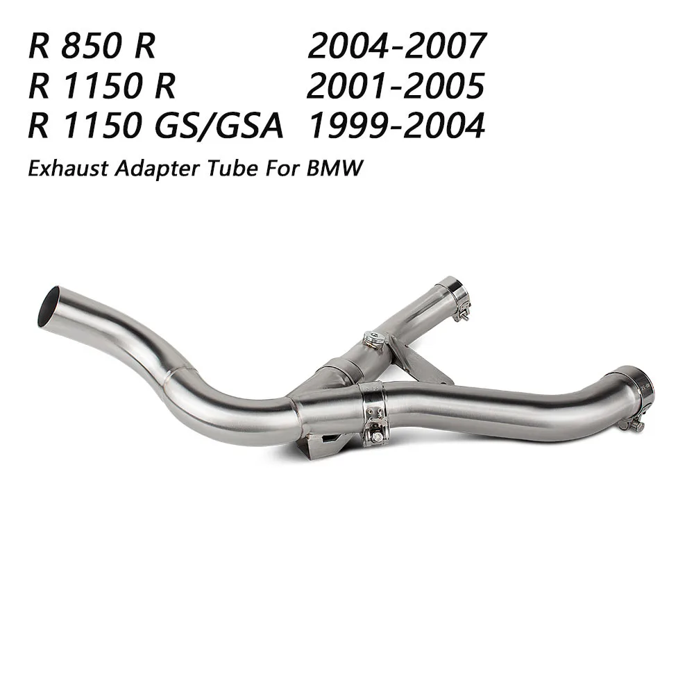 R850R Exhaust Adapter Tube For BMW R1150R R1150GS R1150GSA R-850/1150-R/GS/Adventure 1999-2007 Motorcycle Pipe Fit OEM Muffler