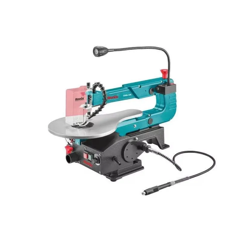 

Mini Desktop Electric Multi-Function Jig Saw - Woodworking Scroll Wire Pull Flower Saw Pipe Cutting Machine with Motor Plastic