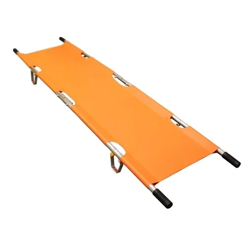 

Hospital First Aid Medical Portable Aluminum Alloy Stretchable Folding Ambulance Patient Transfer Plastic Scoop Bed Stretcher