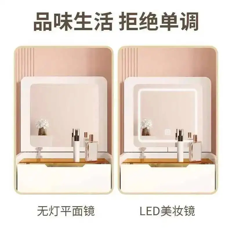 

Cabinet, Storage Table, Table, Makeup Dressing Foldable Bedroom, Small-sized Apartment, Integrated Seat and Stool, Bedside Table