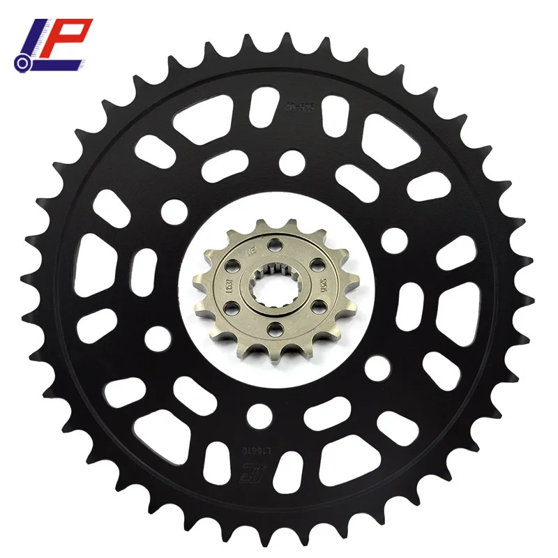 

LP 525 CNC 15T/40T Front Rear Motorcycle Sprocket for KAWASAKI Z1000 ZR1000 Z ZR 1000 B7F,B8F,B9F C7F,C8F,C9F ABS 05-09