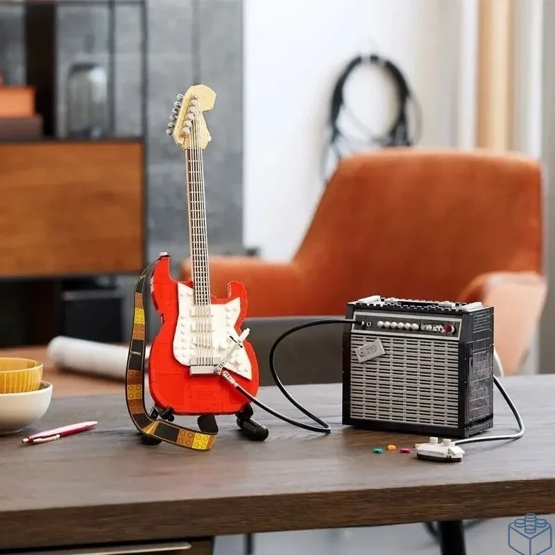 

Наборы строительных блоков для образовательных музыкальных инструментов, совместимые с частицами Legoed, подходят для рождественских подарков 21329S