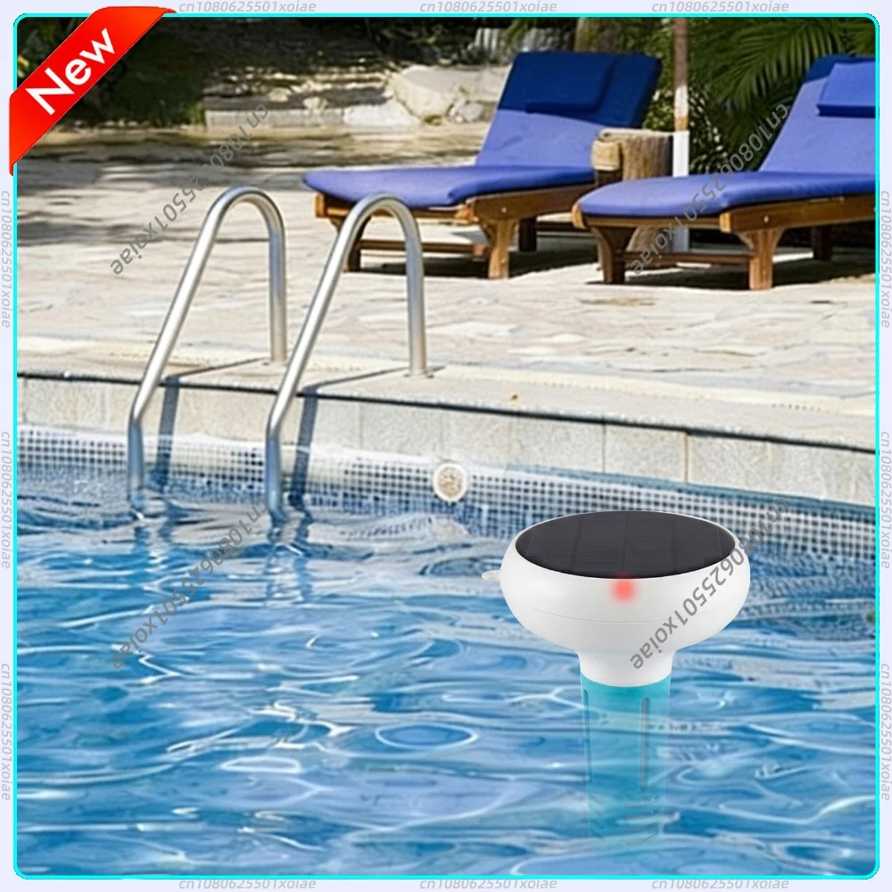 7-in-1 Smart Water Meter Floating Wireless Water Quality Tester WiFi PH and Salinity for Swimming Pools Hot Tub bathtub Spa