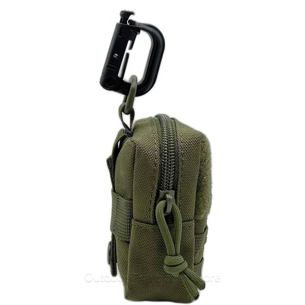 Taktische Mini-MOLLE-Tasche, kompakte Mehrzweck-EDC-Batterie-Zigarettenetui-Kartenhalter-Gürteltasche für Jagd, Trekking, Laufen, Camping – Detail 3