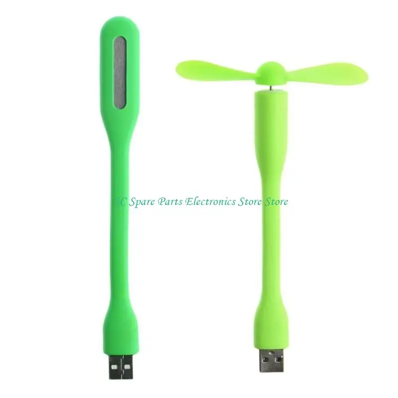 SZ USB Cooling Fan Electronic Gadget Led Usb Mini Ventilador Portable Flexible