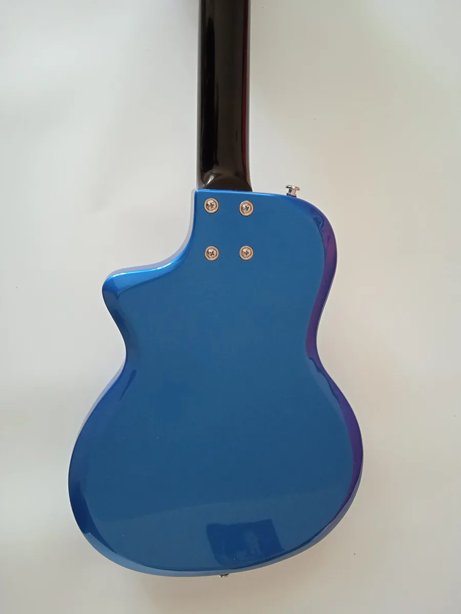 Electric Guitar Blue high quality Neck Black