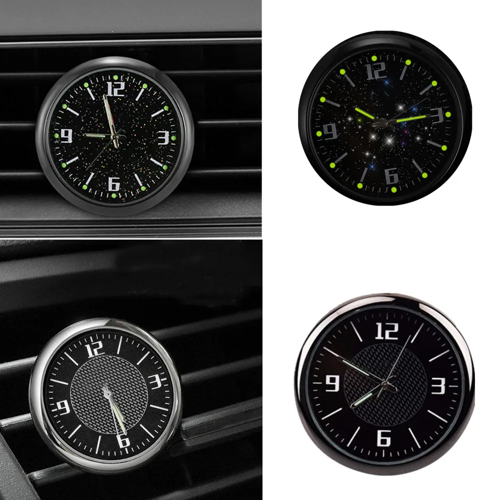 

New Car Clock Auto Internal Stick-On Watch Mechanics Quartz Mini Clocks Car Ornament Dashboard Clock for Car Motorcycle Bike