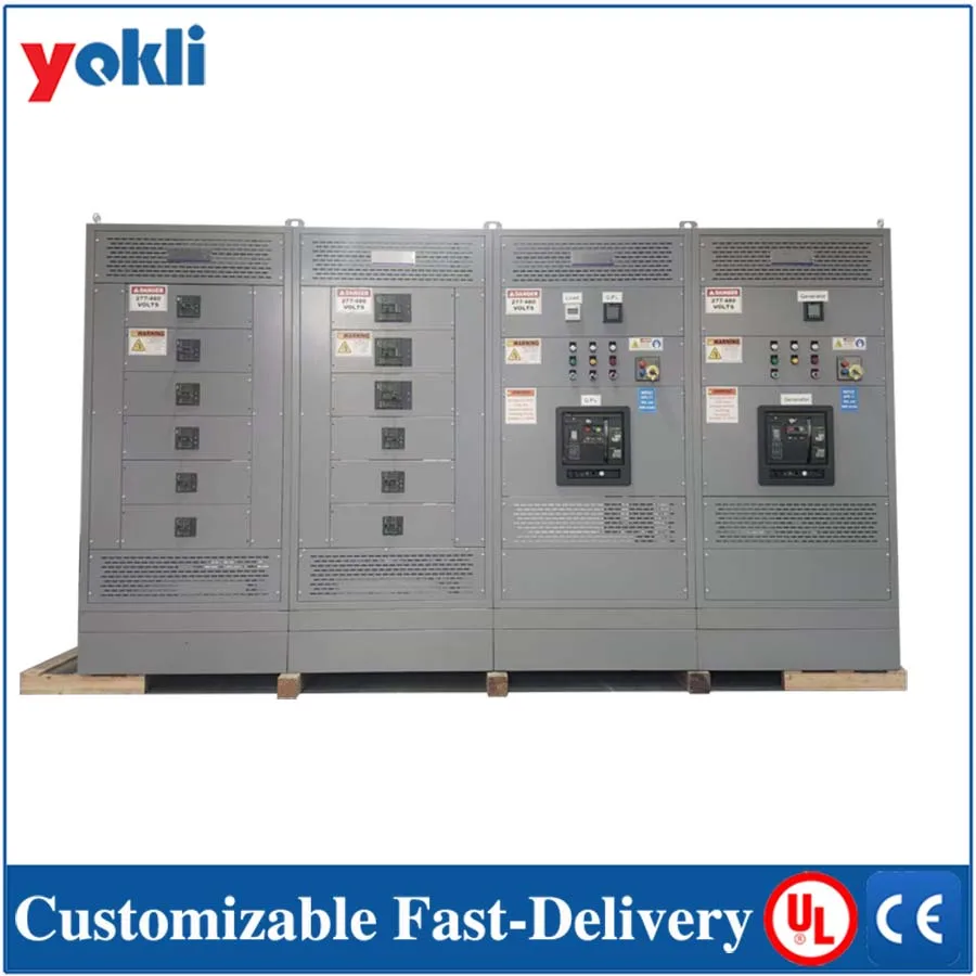 Listed Certified Yokli MNS Power Main Distribution Panel/Low-voltage Switchboard/Electrical Equipment 0-1000V Rated Voltage