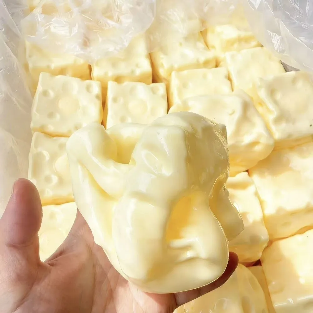 

Формуемый сырный антистресс-игрушка: не прыгает, не разбивается, с мягкой текстурой, для сенсорной стимуляции и снятия стресса (ASMR)