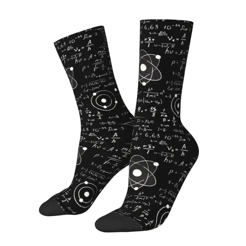 

Harajuku Geek Math Teacher Socks Women Men Breathable 3D Printing Science Physics Sports Football Socks