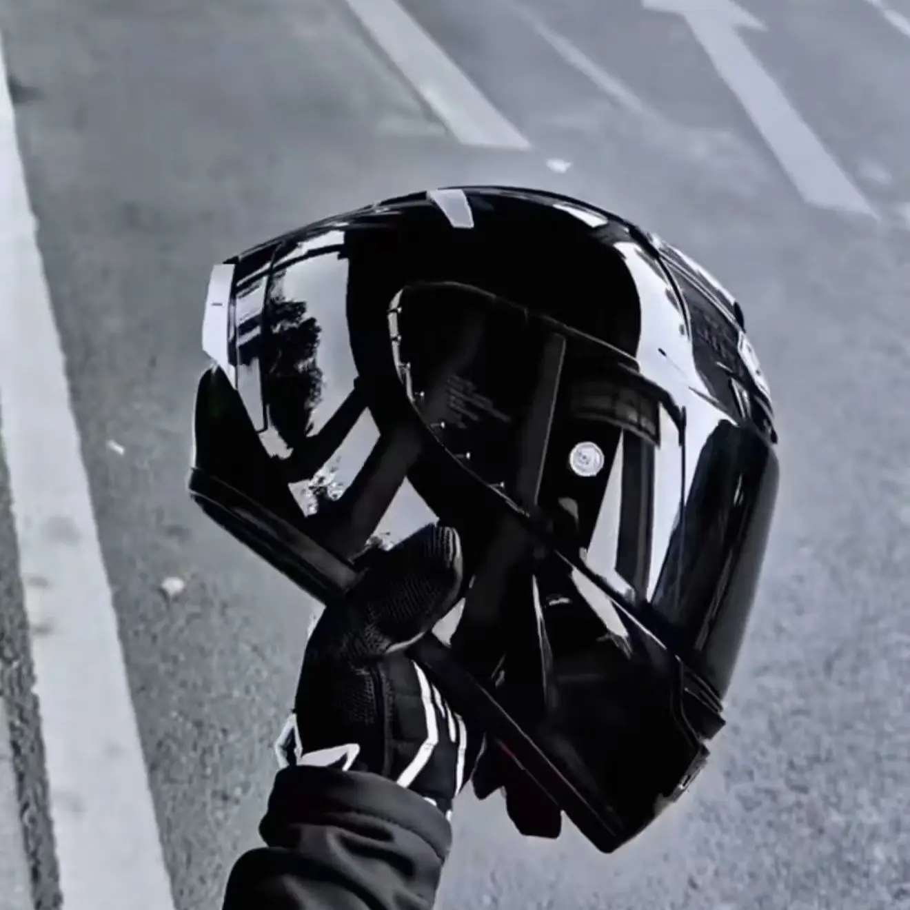 Full Face Motorcycle helmet shoei  X14 x-14 glossy black helmet Riding Motocross Racing Motobike Helmet