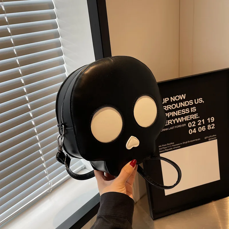 

Хэллоуин призрак готический плечо женская новинка дьявол череп забавная сумка искусственная кожа сумка через плечо призрак сумки кошелек