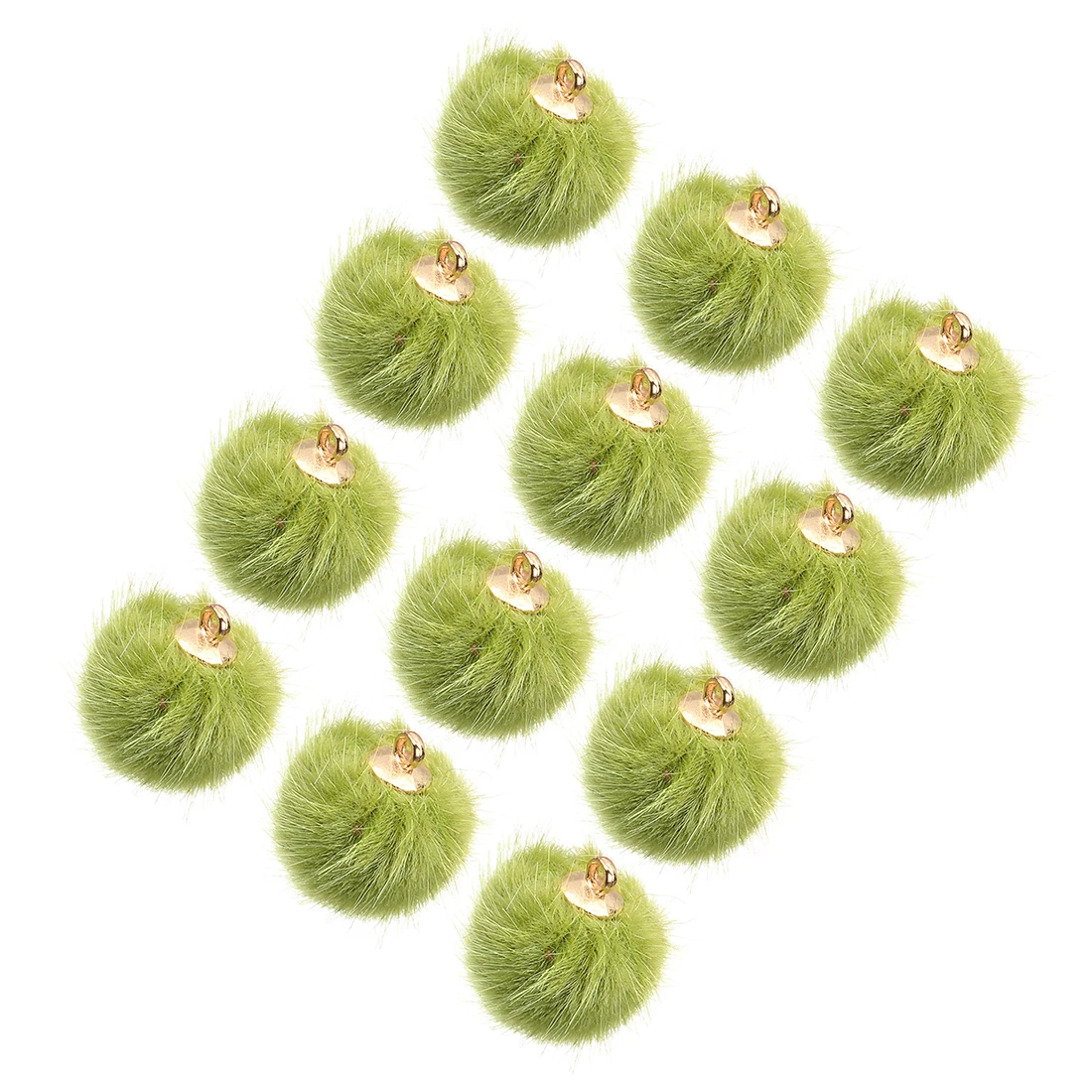 24pcs/lot 15mm Monochromatic Wool Ball Making Fluff Ball Weaver Weaving Needle Diy Craft Knitting Wool Tool Kit Accessories