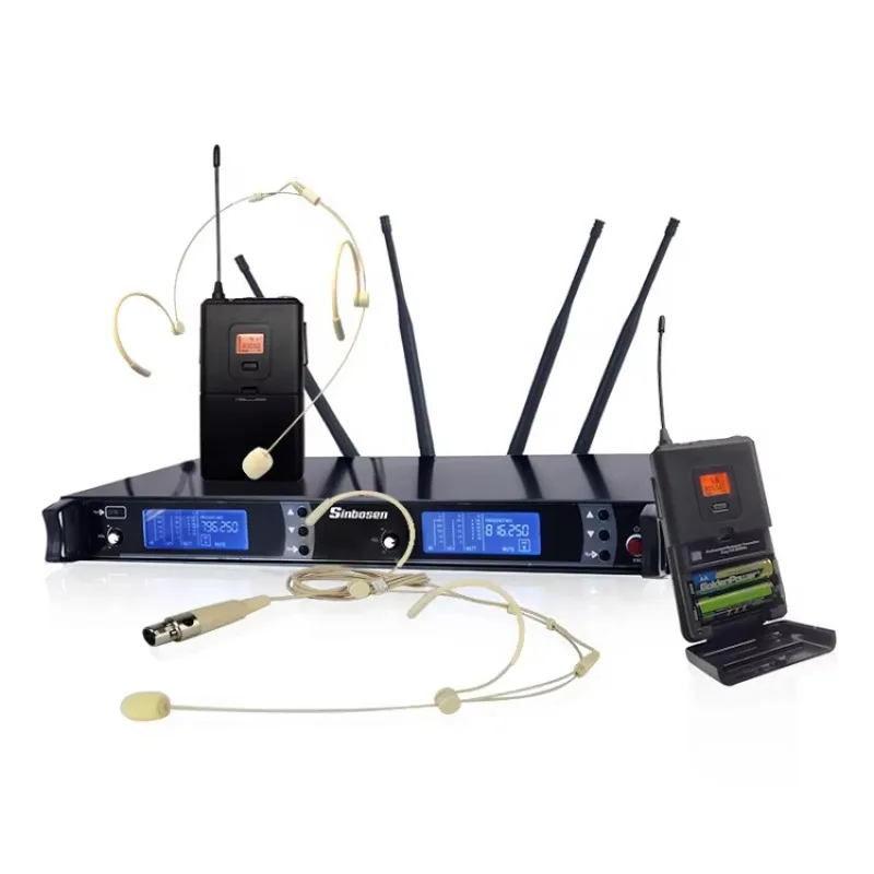 

True Diversity Wide Frequency Range Professional Karaoke Stage Performance Wireless Microphone