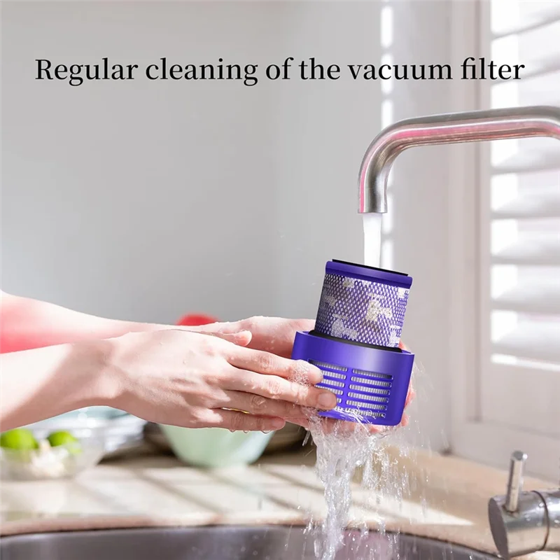 B58B-Vacuum Filters Replacement For Dyson V10 SV12 Crodless Vacuum Cleaners Hepa Filters, Replace Part 969082-01