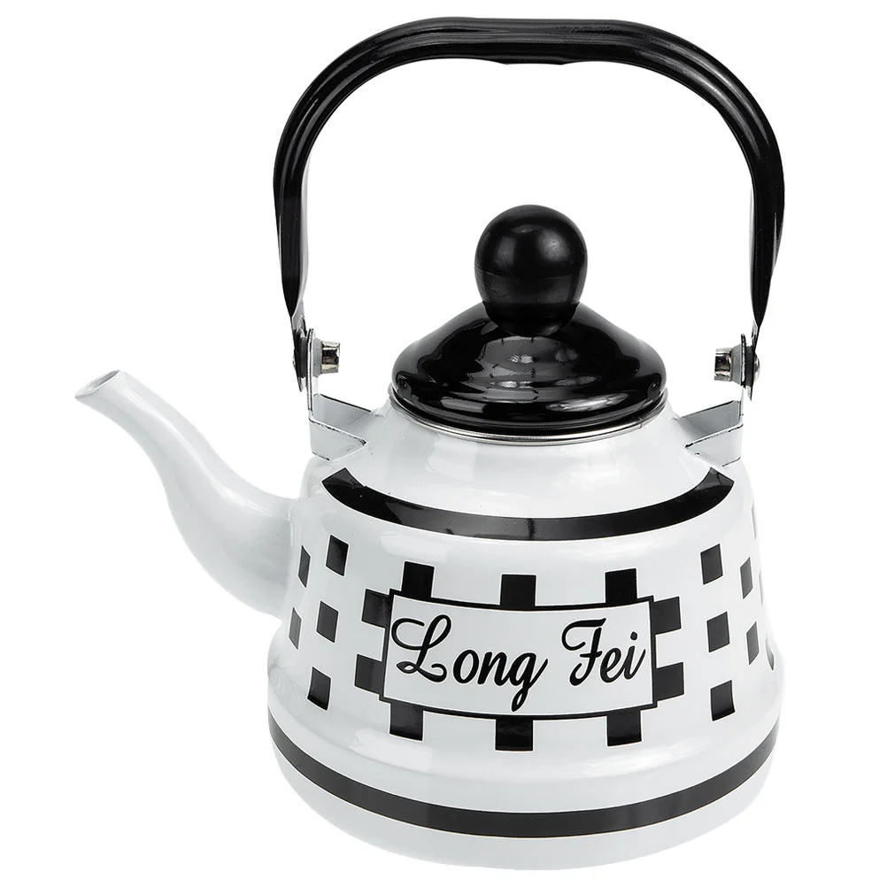 Daily Use Enamel Teapot Coffee Container Halloween Hotel Teakettle Supply