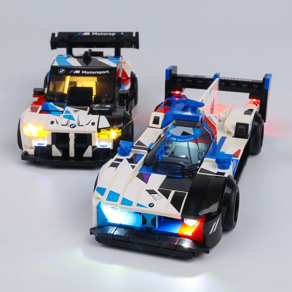 LED Light Kit For 76922 M4 GT3 & M Hybrid V8 Race Cars Building Lighting Set Not Included Bricks