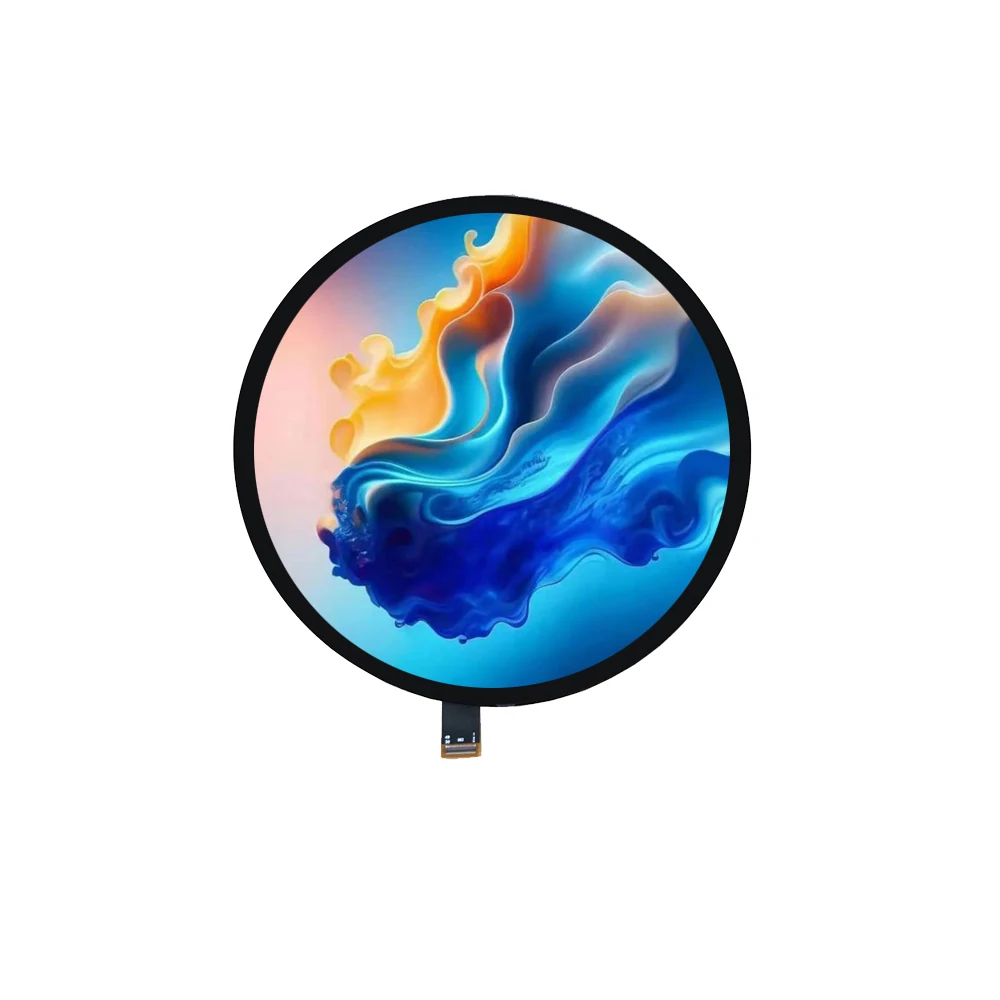 

2026 5,0-дюймовый круглый дисплей 1080x1080 TFT LCD модуль с 50-контактным интерфейсом MIPI, ИС HX8399C, яркость 400 нит для умного дома