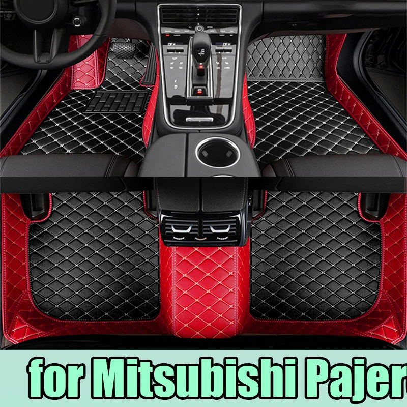 Car Floor Mats Parts For Mitsubishi Pajero (5 seats) 2024 2023 2022 2021 2020 2019 2018 2017 2016 2015 2014 2013 2012 2011 2010