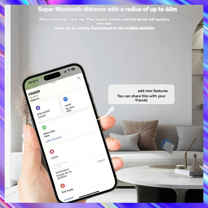 

M09K для Magicard Pro, кошелек-трекер, карта IP68, GPS-локатор для отслеживания местоположения, смарт-тег, трекер предметов для Find My APP