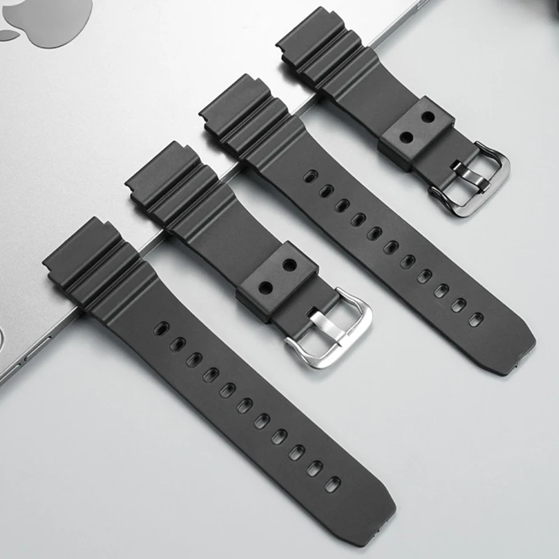 Gumowy pasek do zegarka Casio Swordfish MDV-106 MTP-VD01 Water Ghost Ocean Heart Series, 22mm silikonowy sportowy pasek do zegarka