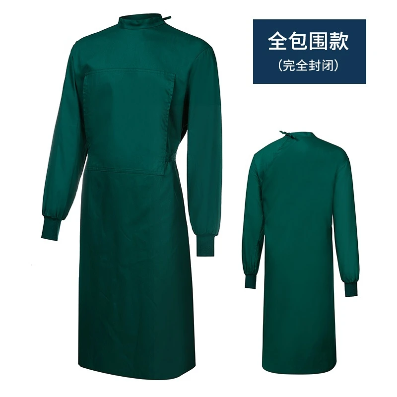 Surgical gown cotton surgical clothes coat operating room disposable protective coveralls surgery hospital medical work clothes