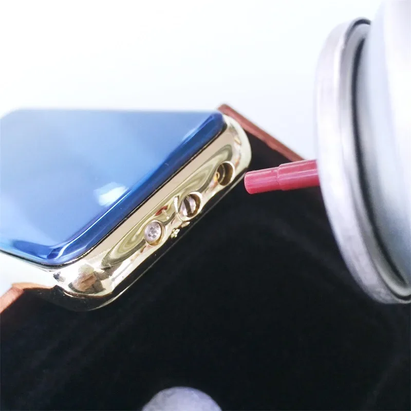 2025 New Creative Revolver Lighter with Laser Light Metal Windproof Straight Gas Toy Cigarette Lighters&Smoking Accessories