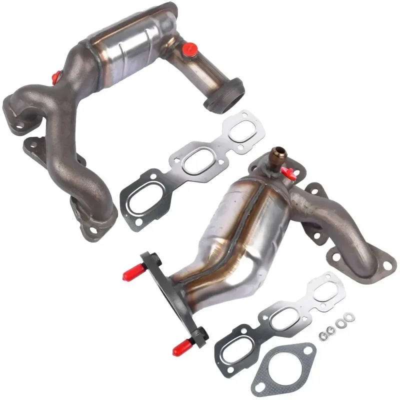 Loki JRear + Front Exhaust Manifold Catalytic Converter for Ford Escape Mazda Mercury Mariner 3.0L 2001-2007