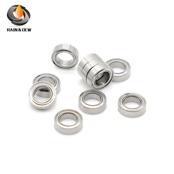10Pcs 4X7X2 mm  Bearing  SMR74ZZW2 ABEC-7 Stainless Steel Ball Bearing Miniature MR74ZZ