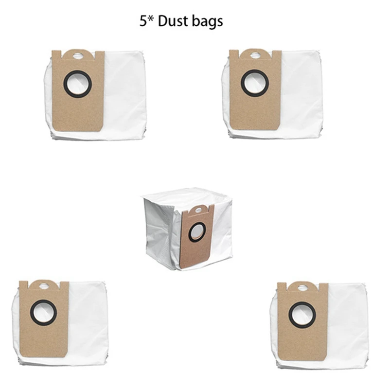 Bolsa de filtro para Robot aspirador VIOMI S9, bolsa de polvo, capacidad de 3l hasta 1 mes de autonomía, completamente sellada, 2 unidades