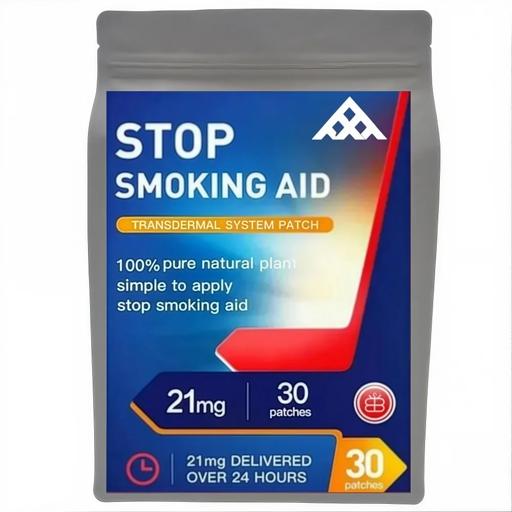 Hot sale 21mg Stop Smoking Transdermal Patches (30 Count) – 1-Month Supply Easy Effective Quit Aid free shipping