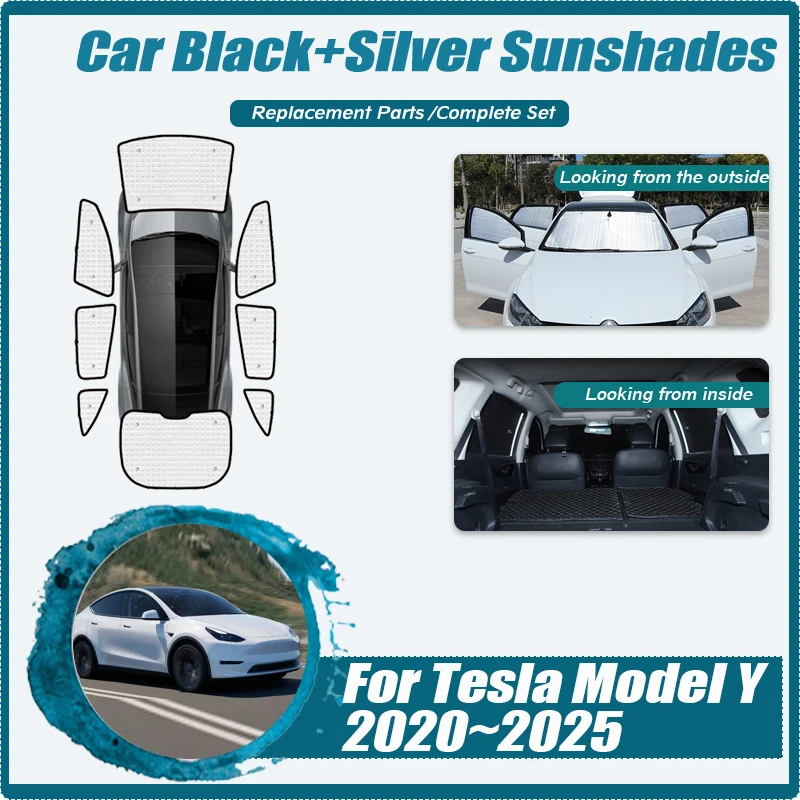 

Солнцезащитные очки для автомобиля Tesla Model Y 2020 2021 2022 2023 2024 2025, солнцезащитные очки, солнцезащитные очки, чехлы, автомобильные аксессуары