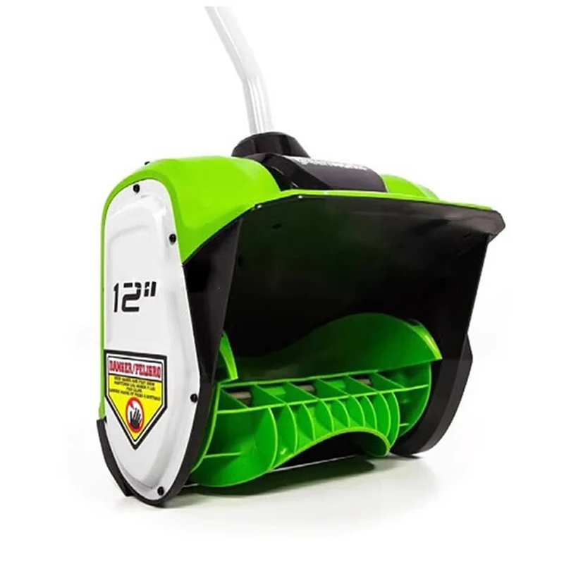 40V 12-inch Lithium-Ion Battery Snow Blower Electric Snow Thrower Road/Playground/Snow Shovel 4.0AH/5.0AH Brushless Motor