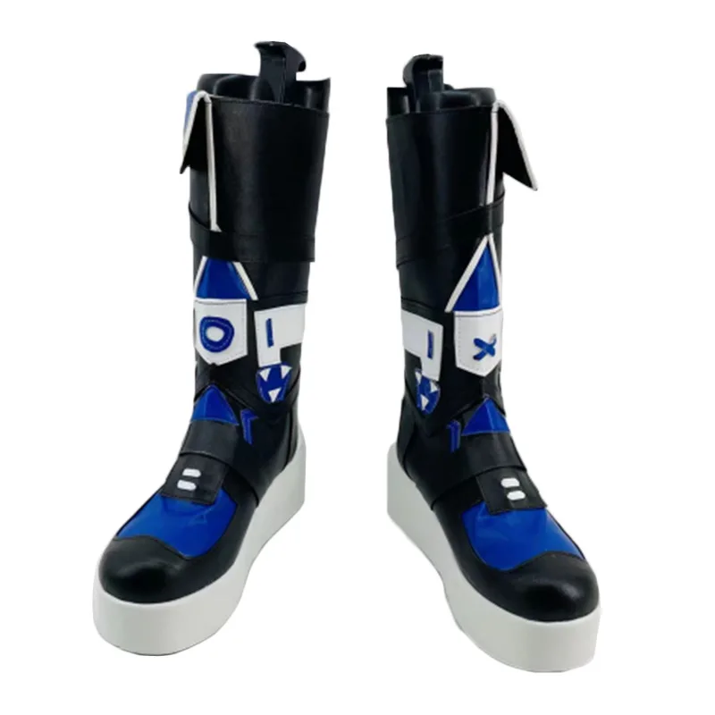 Game Honkai Star Rail Silver Wolf Cosplay Shoes Short Boots Women Carnival Party Role Play Accessory Custom-made Boots