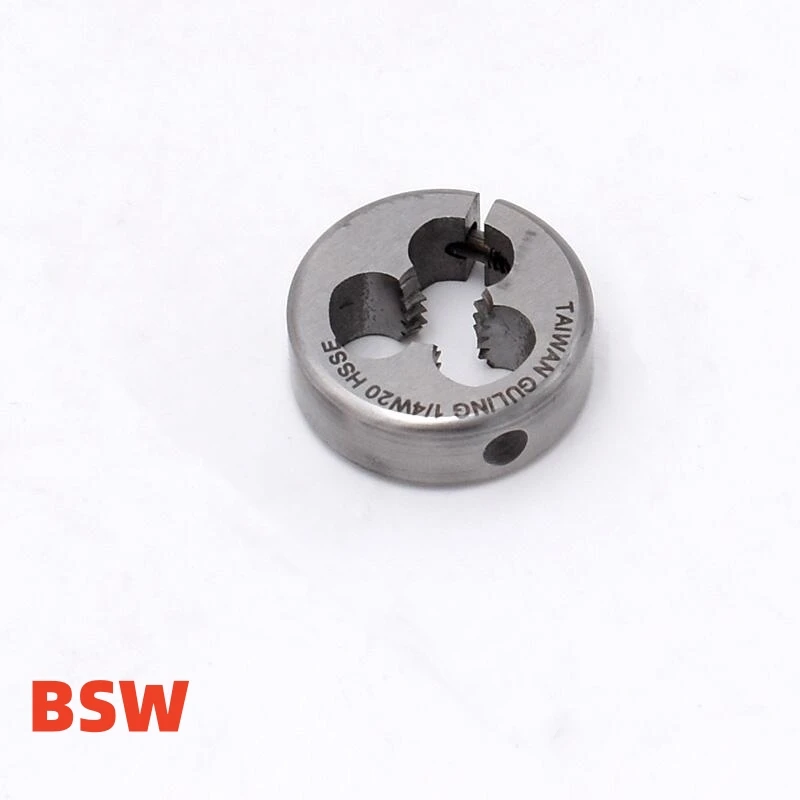 

HSSE British Djustable AR-D Thread Dies BSW 1/8 -40 5/32 3/16 -24 7/32-24 1/4 -20 5/16 -18 3/8 -16 1/2-12 for Stainless steel