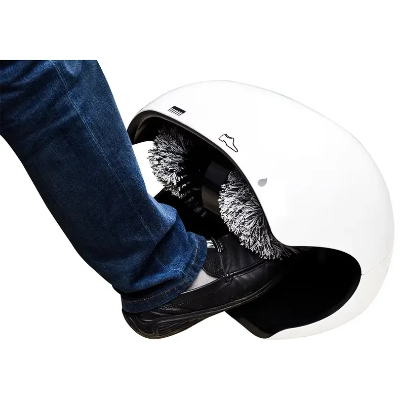 120W Automatic Electric Shoe Cleaner Portable Double Brush Induction Sole Washing Machine for Home Hotel Mall Use Efficient