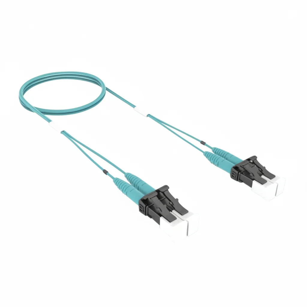 

CommScope FEXLCLC42-MXF009 9-футовый оптоволоконный патч-кабель LazrSPEED OM4 — 2 оптоволокна — LC — LC — дуплекс — подъемник — Aqua