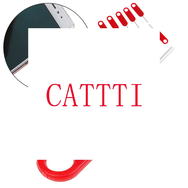 حار 10 قطعة بطاقة Sim صينية دبوس الفولاذ المقاوم للصدأ إخراج إزالة إبرة فتاحة القاذف للكمبيوتر اللوحي إبرة إزالة عالمية